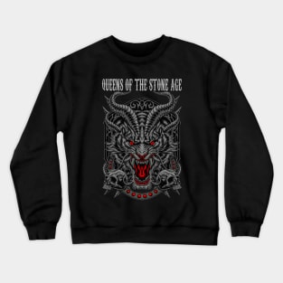 QUEENS OF THE STONE AGE BAND MERCHANDISE Crewneck Sweatshirt